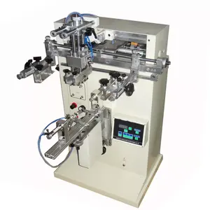 Máquina de impressão de tela de seda, de alta qualidade, máquina de impressão de tela cilíndrica curvada, impressoras de tela de superfície