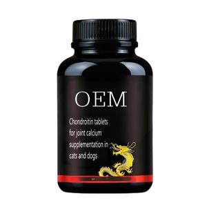 Cápsulas de cartílago de tiburón OEM/ODM para gatos y perros-Salud articular y mejora de la densidad ósea Suplemento de calcio y vitamina D3 - Product Image 1