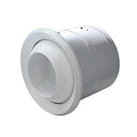 Diffuseur de buse à Jet surélevé réglable en aluminium HVAC de haute qualité avec actionneur d'amortisseur électrique