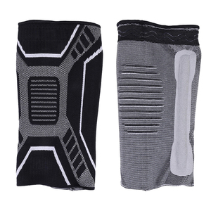 Nuevo diseño, manga de compresión para rodilla, transpirable, 3D, nailon, punto elástico, compresión, rodilleras, Protección deportiva, rodillera, soporte - Product Image 6