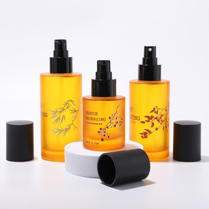 Tùy chỉnh 3D in mờ 100ml thủy tinh phun tóc tinh dầu Chai nhỏ giọt cho mặt Kem chăm sóc da Lotion bao bì bán buôn - Product Image 2