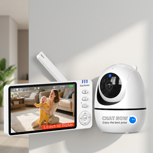 Monitor <span class=keywords><strong>para</strong></span> Bebés Anicebb sin Necesidad <span class=keywords><strong>de</strong></span> WiFi, Largo Alcance <span class=keywords><strong>de</strong></span> 300m, 720P HD, Audio Bidireccional, Señal Digital Segura, Visión Nocturna, Canciones <span class=keywords><strong>de</strong></span> <span class=keywords><strong>Cuna</strong></span> - Product Image 4