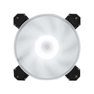 Aigo — boîtier ventilateur pour <span class=keywords><strong>PC</strong></span> de jeu 120mm, personnalisé, éclairage LED, blanc, RGB, DC 12V - Product Image 3