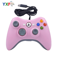 Manette de jeu filaire USB pour XBOX 360 PC, contrôleur, joystick, promotion