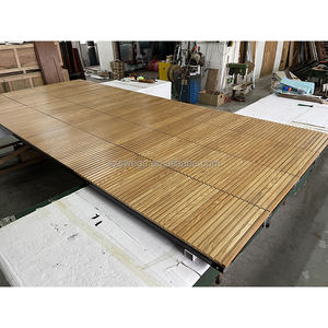 شنتشن الصين الراقية مخصص 9x8 باب مرآب خشبي صلب مع قسم البلوط الأمريكية مادة زجاجية عازلة مرتفعة من الألومنيوم - Product Image 2