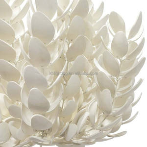 Kerang Coco Modern lampu gantung putih lampu gantung liontin untuk dapur Pulau kamar tidur - Product Image 6