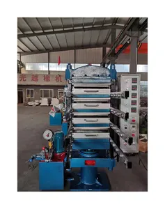 rubber tile press machine rubber flooring mat manufacturing machine