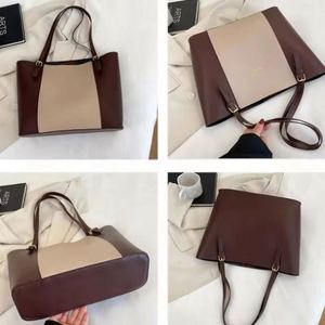 THK New Fashion Large Woman Handbags Commuting PU Leather Retro Style Single Strap <b>ZIP</b> Closure Sling & Tote Bags - Product Image 3