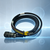 Câble d'alimentation pour robot industriel à six axes, faisceau de câblage M23, connecteur circulaire industriel M23, câble d'alimentation pour servomoteur