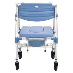 <b>Portable</b> <b>Commode</b> Chair For Elderly With Wheels And Seat Pan 697A697B Contemporary Design - Product Image 5