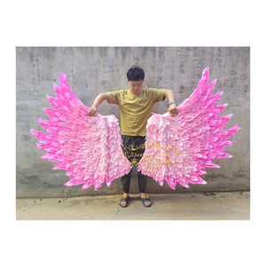 Ala di fata per adulti rosa con <span class=keywords><strong>ali</strong></span> di grandi piume d'<span class=keywords><strong>angelo</strong></span> per decorazione altalena foto oggetti di scena con <span class=keywords><strong>ali</strong></span> di piume di nozze sfondo decorazione murale - Product Image 6