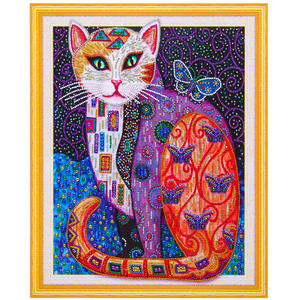 Peinture Diamant 5D DIY Personnalisée, Nouvelle Idée de Produit en Gros, Peinture Diamant Animale Chat Spéciale - Product Image 6