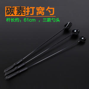 Cuchara de Pesca Boluo, Señuelo de Fibra de Carbono Negra Ultraligera para Pesca de Lubina en Agua Dulce, Venta al por Mayor - Product Image 3