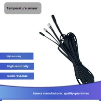 Sonde de capteur de température étanche IP68 moulée par injection TPE pour réfrigérateurs et unités de stockage à froid Mesure de la température