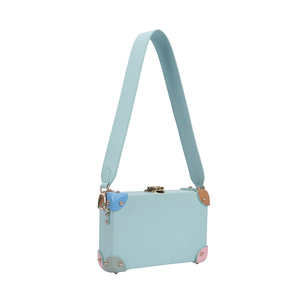<span class=keywords><strong>Borsa</strong></span> a Mano in Vera Pelle per <span class=keywords><strong>Donna</strong></span>, Mini Organizer Stile Baule Vintage, <span class=keywords><strong>Borsa</strong></span> a Tracolla - Product Image 3