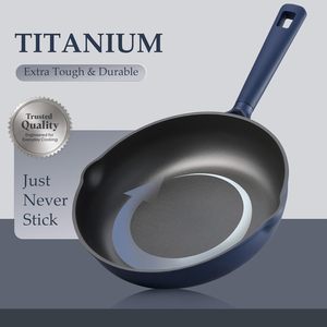 Nouvel ensemble d'ustensiles de cuisine en aluminium moulé sous pression, compatible induction et gaz, revêtement personnalisé en granit marbré, poignées en silicone, couvercles en verre - Product Image 3