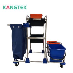 2024 Professionele Ziekenhuis Hotel Meubels Dressing Vuile Massief Linnen Waskar Medische Linnen Trolley Met Wielen - Product Image 1