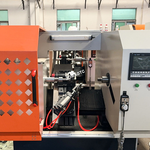 CNC automatique 220V plat en métal formant l'aluminium cuivre filature en acier inoxydable conduit rond filature et formant la Machine - Product Image 4