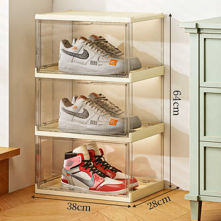 Sneaker Storage Boxes Clear Shoe Holder The Container Store 2/20