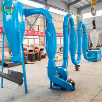 Séchoir flash professionnel à débit d'air/équipement de séchage de sciure de bois/séchoir flash à air pour sciure de bois
