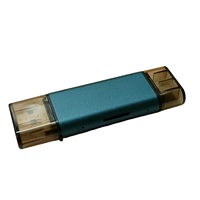Lecteur de carte 2 en 1 USB-C/USB-A vers SD/TF, vente chaude transfrontalière