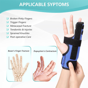 Attelle de main réglable à deux doigts, attelle métacarpienne pour l'arthrite, attelle pour le doigt goupillon, attelle pour le petit doigt - Product Image 2