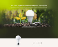 Ampoule LED Intelligente Mi A19, Couleur Blanche, Télécommande GL, Culot E27, Corps en Plastique, Alimentation CA, 806 Lumens, IRC 80, Dimmable pour