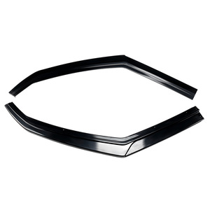 Protector de Parachoques Delantero para Volkswagen, Negro Brillante, ABS, Compatible con Modelos 2009-2017 - Product Image 5