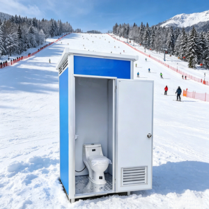 Toilettes portables <span class=keywords><strong>avec</strong></span> fosse septique, salle de bain mobile pour le camping en plein air, les événements et les situations d'urgence - Product Image 1