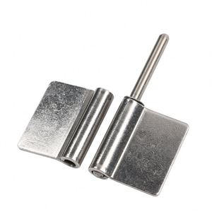 Charnières de porte industrielles robustes en acier inoxydable sur mesure, design à souder dissimulé, vis de fixation, diverses spécifications, garantie 4 ans - Product Image 6