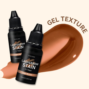 Hennova Plant Based Free PPD No Need Developer Variants Black <span class=keywords><strong>Brown</strong></span> No Need Wipe 10ml Stay 3-7 Days Brow Lash Tint Stain <span class=keywords><strong>Gel</strong></span> - Product Image 6