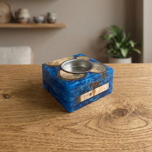 Quemador de Incienso de Resina de Madera Ecológico Premium, Elegante y Hecho a Mano, con Aroma a Flor de Azahar, Quemador de Bakhoor - Product Image 1