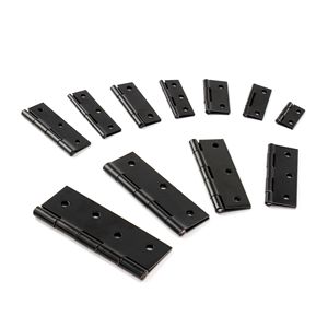 Bisagra Negra de Acero Inoxidable para Puertas Correderas - Herraje de 1 a 4 Pulgadas - Product Image 1