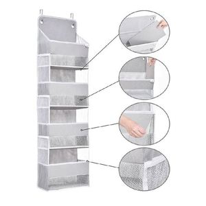 Non-Woven Fabric Door Hanging Bag Wall Mounted Hanging Bag Storage Bag for Toys Tissues and Toiletries - Product Image 3