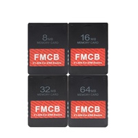 Kartu memori untuk PS2, FMCB V1.966 untuk game USB untuk konsol PS2 gratis McBoot stik memori