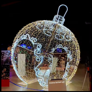 Boule lumineuse magique en cristal LED pour Noël, Nouvel An, lumière LED pour extérieur - Product Image 4