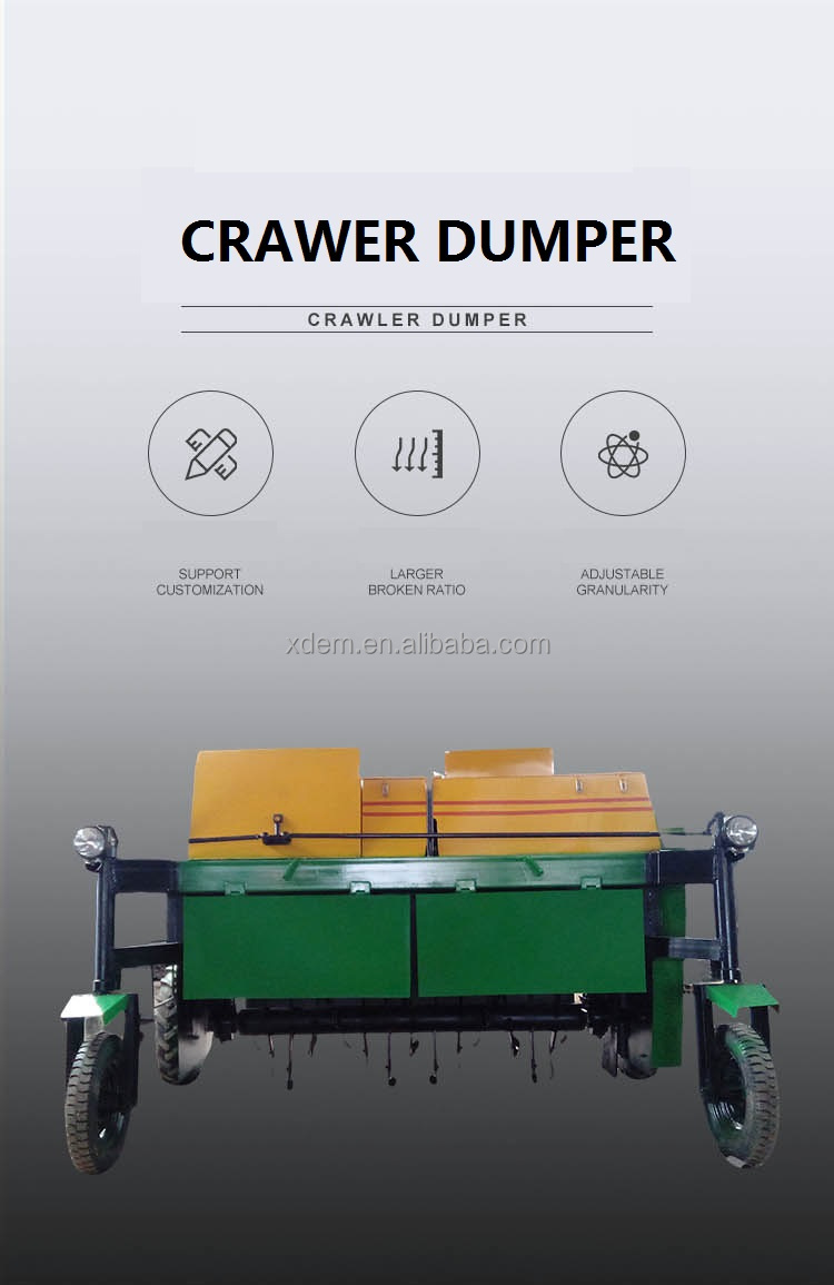 Farm Ranch Wheel Dumper XDEM Organic Fertilizer Livestock Manure