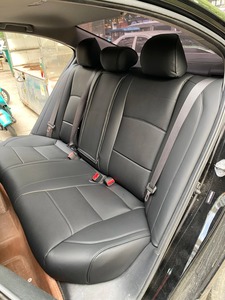 Fundas de Asiento de Coche Personalizadas de Cuero YLB, Impermeables, Juego Completo de Lujo para Honda Accord 2014-2024 - Product Image 6
