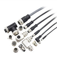 Connecteur NMEA 2000 M12 Connecteur 5 broches a Coude de codage Micro Mid Field Connecteurs circulaires attachables M12 Connecteur étanche Ip67