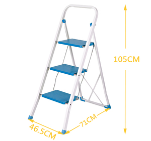 Durable <span class=keywords><strong>Foldaway</strong></span> Thang Gấp Thang 3 Bước Với An Toàn Tay Vịn - Product Image 5
