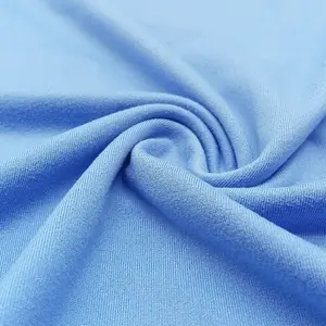 new arrivals 87% polyester 13% spandex knitted recycling single stock lot recycled jersey fabric