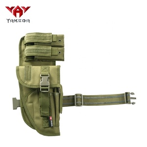 YAKEDA 범용 오른손 전투 molle 허벅지 장비 숨겨진 전술 드롭 다리 홀스터 - Product Image 2