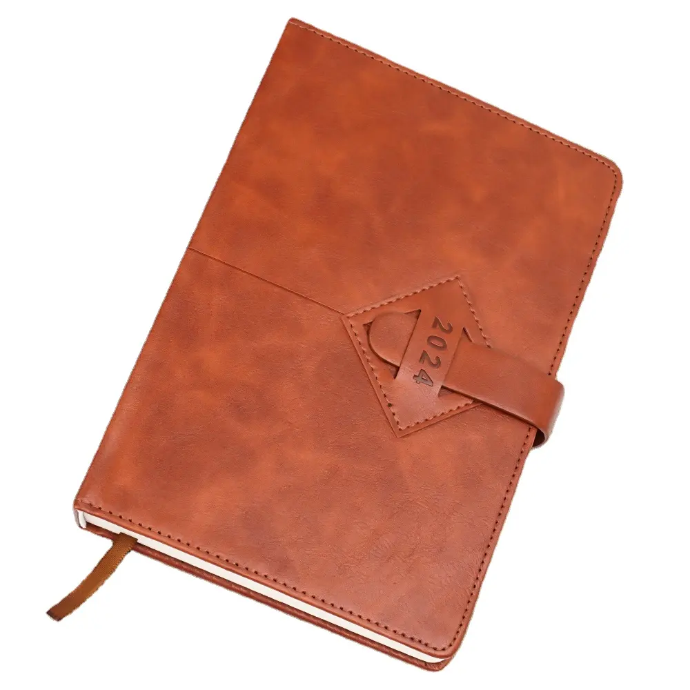 Venta al por mayor regalo de negocios promocional impresión personalizada planificador cubierta suave diario de bienestar cuaderno diario