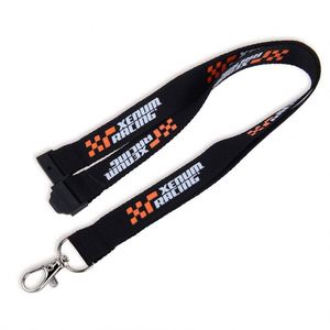 Wholesale Cheap Custom Black Neck Strap Sublimation Printed 10mm 20mm 25mm Id Card Blank Round Polyester Roll Lanyard <b>Ribbon</b> - Product Image 1