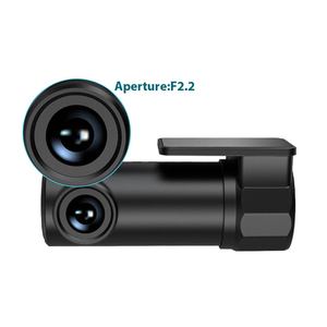 กล้องติดรถยนต์เลนส์คู่ระบบ USB 1080P FHD กล้องบันทึกการขับขี่แบบซ่อนความละเอียด HD กล้อง DVR Wi-Fi วิดีโออัตโนมัติ ADAS G-SENSOR 1ปีกล่องดำ - Product Image 2