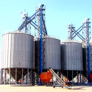 SRON-cubo de almacenamiento de granos de acero silo para granja, silos ensamblados de acero galvanizado, precio asequible para la venta