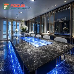 Fabricante de Muebles de Exhibición para Joyería de Lujo Personalizados, Acabado Laminado, Vitrina para Tienda de Marca - Product Image 5