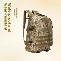 Sac à dos tactique d'extérieur avec doublure principale en nylon Oxford, imperméable, capacité 36-55L pour le camping, la randonnée et le Battle Royale