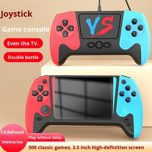 Qiaosha Q21 2025 Mới Cầm Tay Trò Chơi Giao Diện Điều Khiển Quad-Core CPU 500 Trò Chơi Độ Nét Cao Màn Hình Lớn Wi-Fi Kép Bộ Điều Khiển 3.5-Inch - Product Image 2