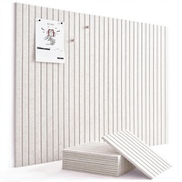 Panneaux muraux en feutre Roydaa - Polyester écologique moderne, absorption acoustique hautement efficace, réduction du bruit de 90%, design graphique 3D